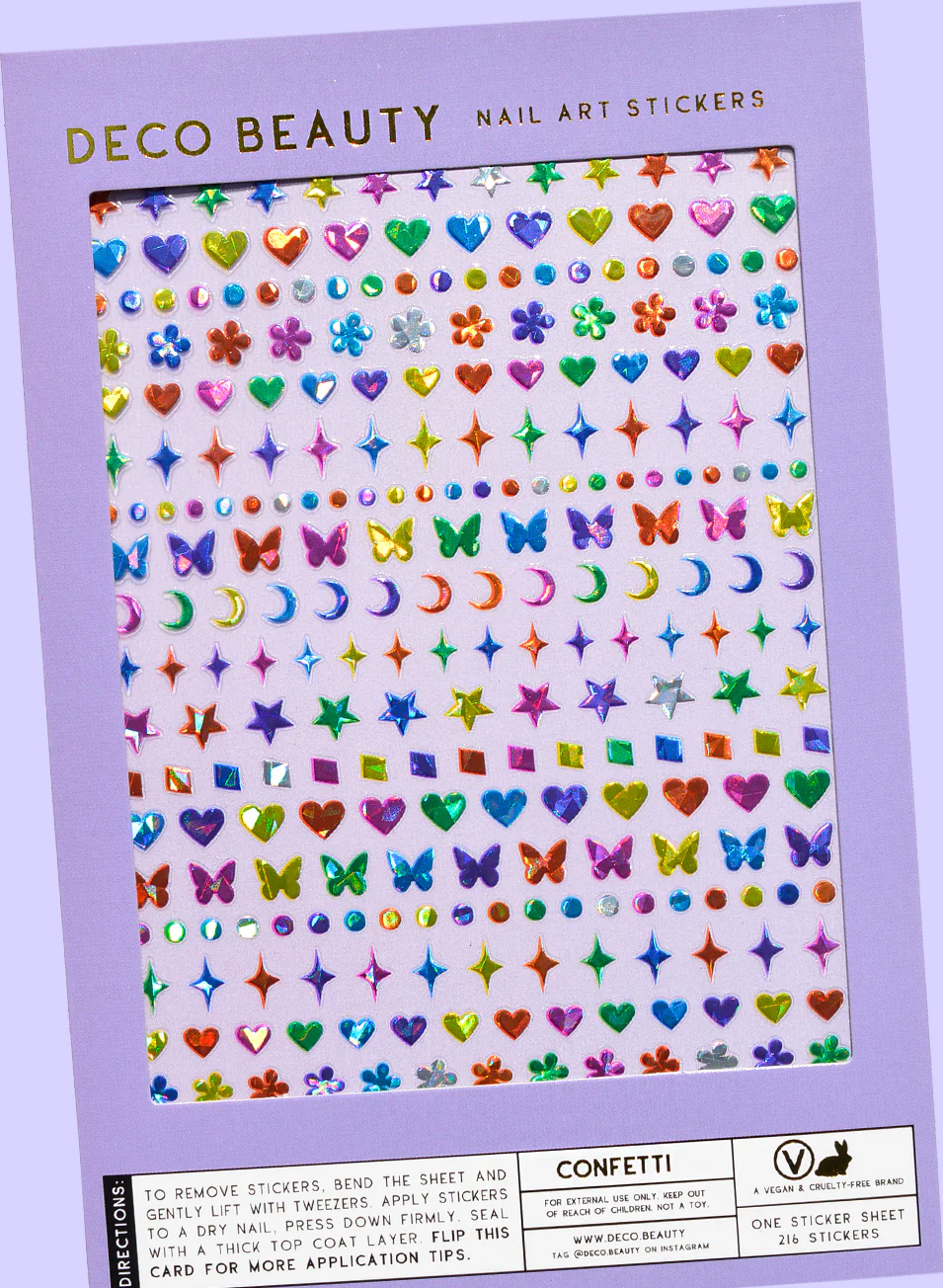 Nail Art Stickers - Confetti