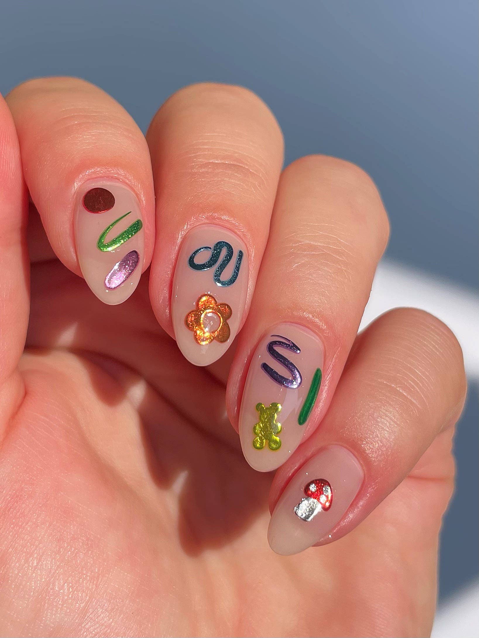 Nail Art Stickers - Jelly - Image 2