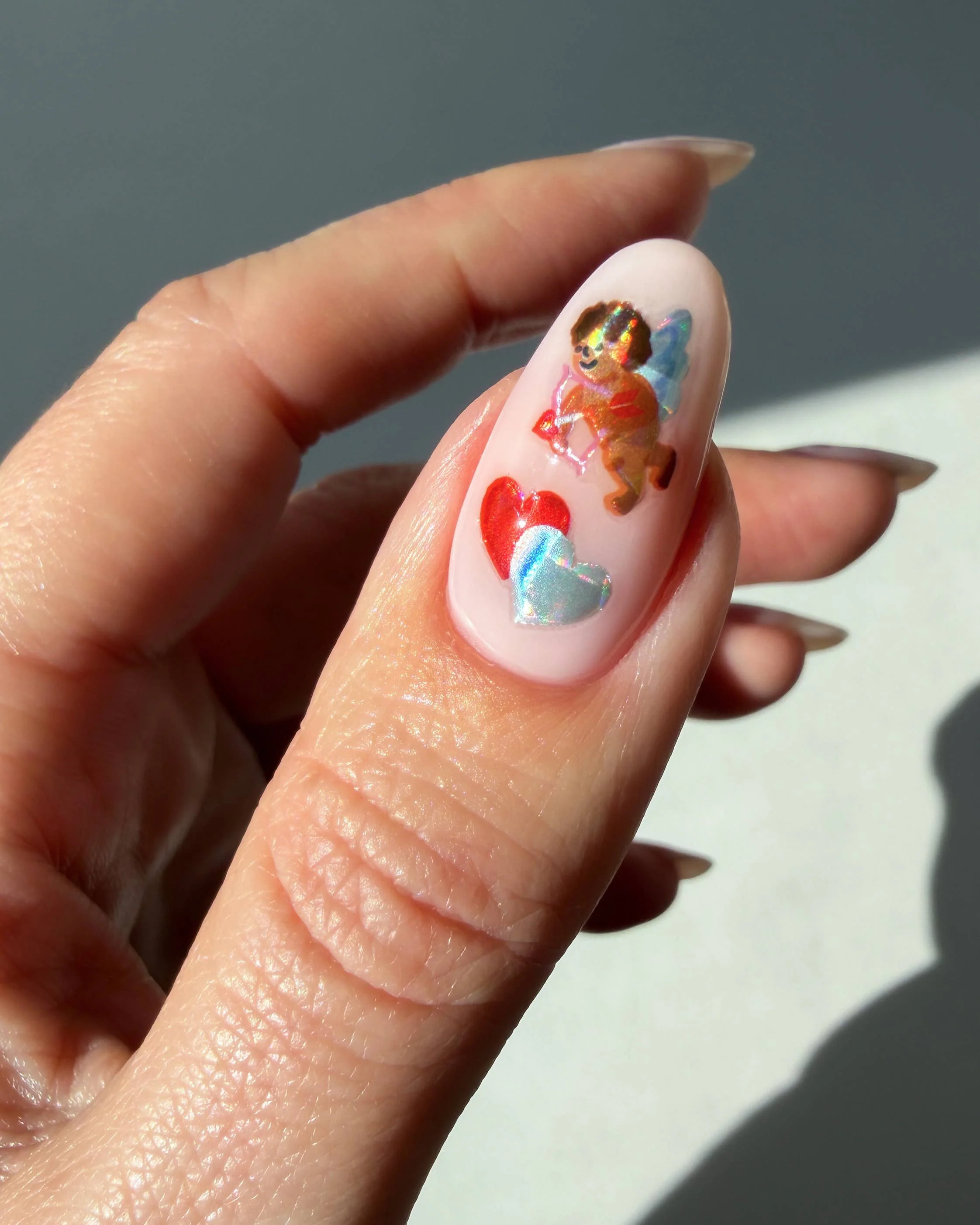 Nail Art Stickers - Teddy Bear - Image 4