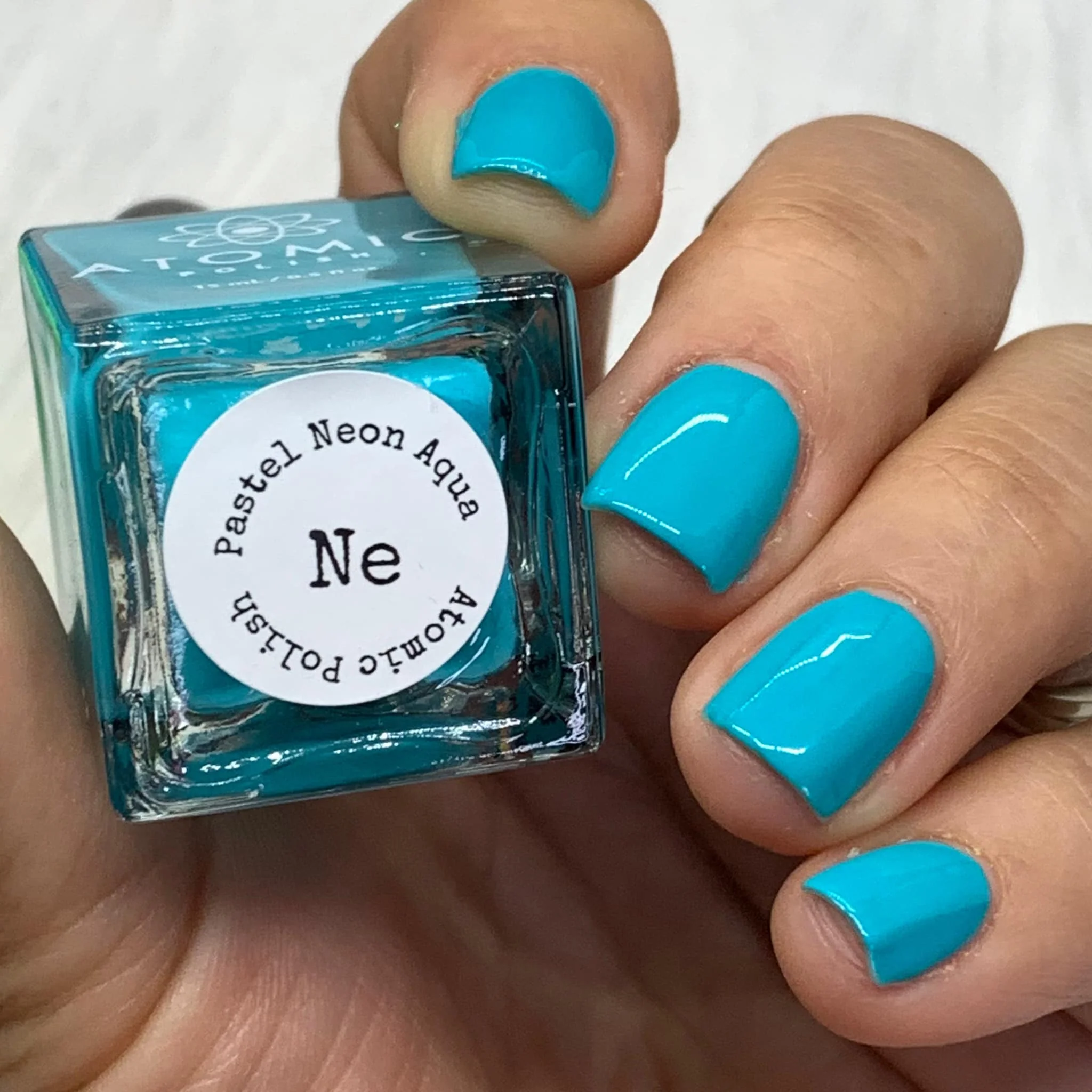 Pastel Neon Aqua - Image 9
