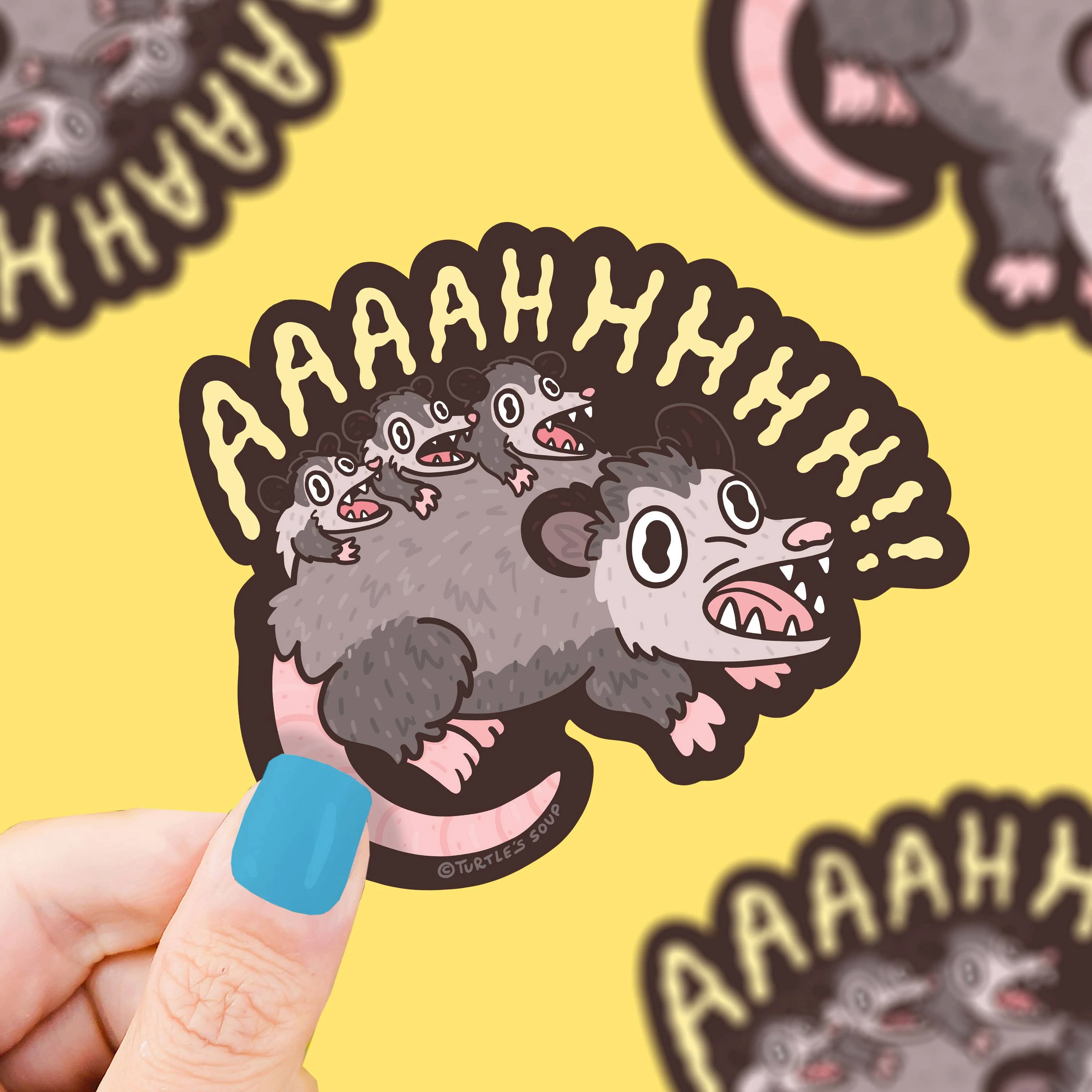 Opossum Sticker