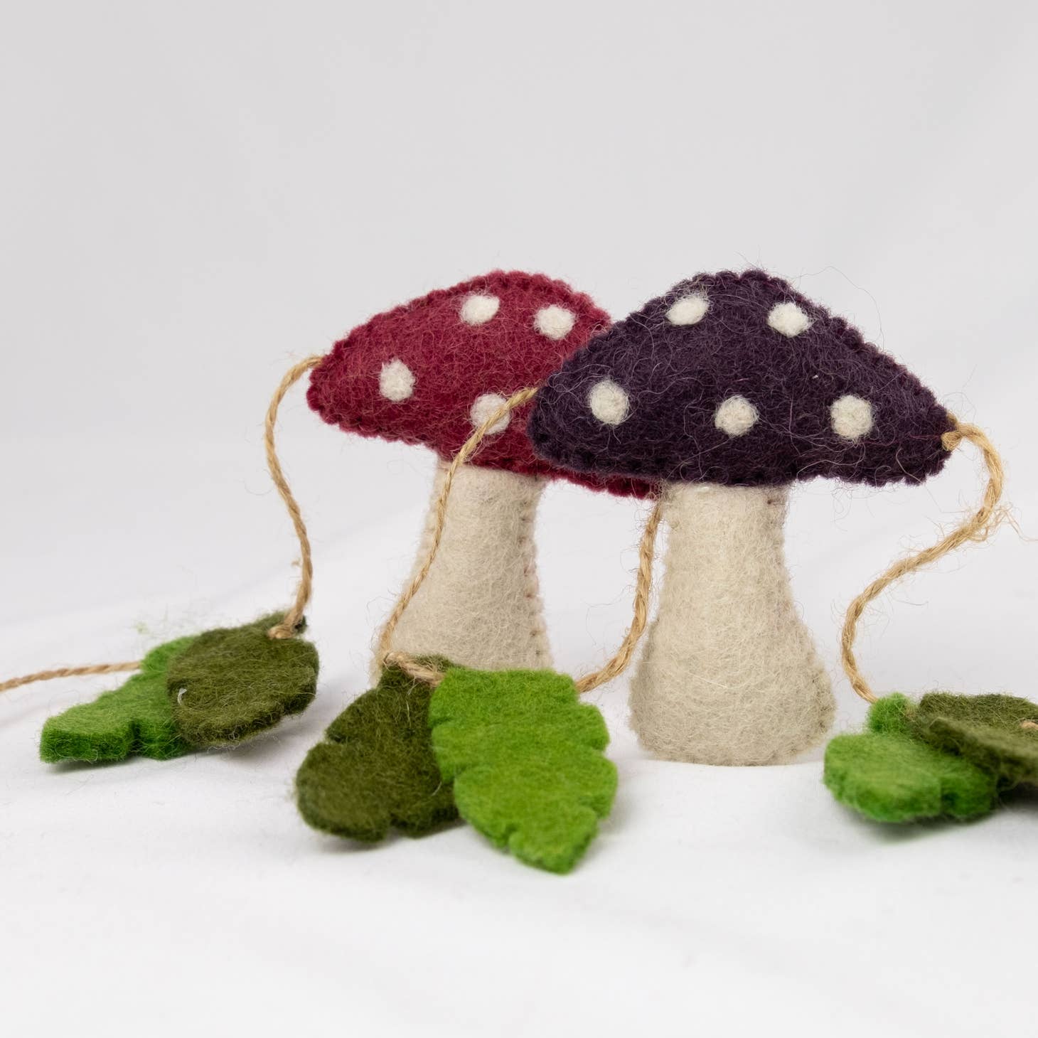 Wool Mushroom Garland - Image 8